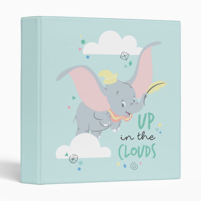 Dumbo | Up in the Clouds 3 Ring Binder (Front/Spine)