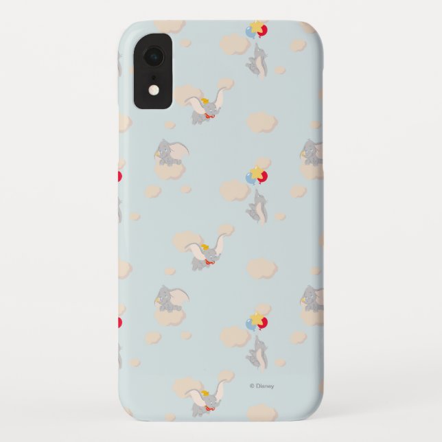 Dumbo up in the Clouds Pattern Case-Mate iPhone Case (Back)