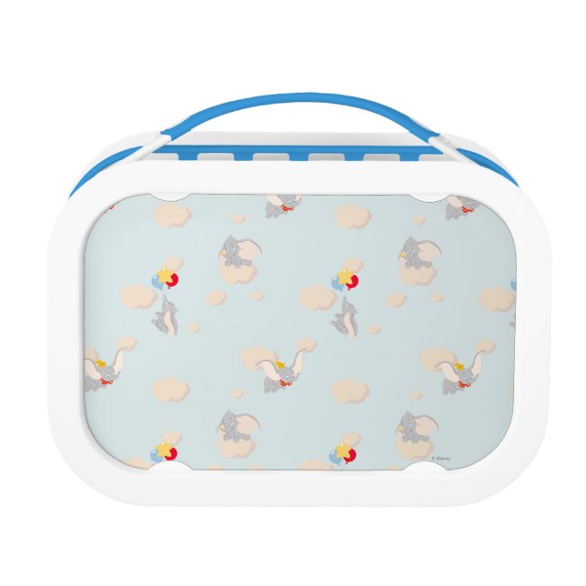 Dumbo up in the Clouds Pattern Lunch Box (Front)