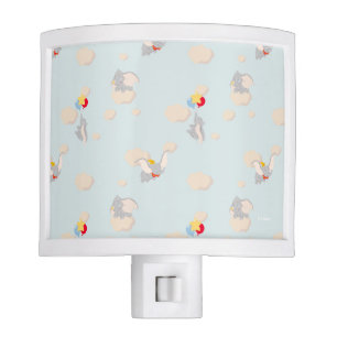 Dumbo up in the Clouds Pattern Night Light