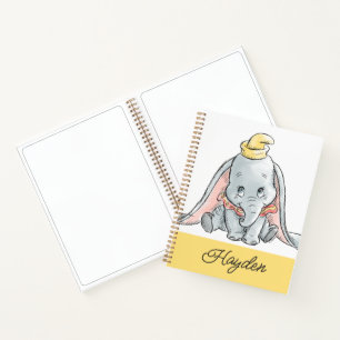 Dumbo Watercolor Notebook