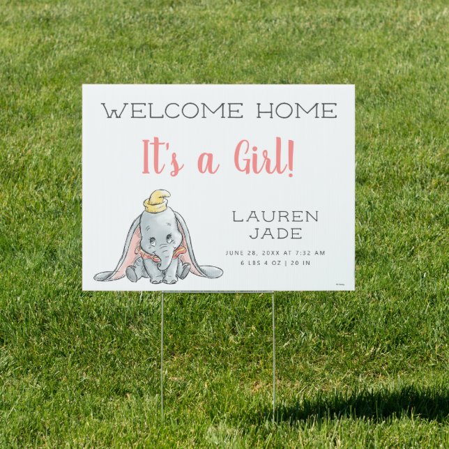 Dumbo | Welcome Baby Sign (Insitu)