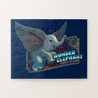 Dumbo | Wonder Elephant Soars To Fame Circus Art Jigsaw Puzzle