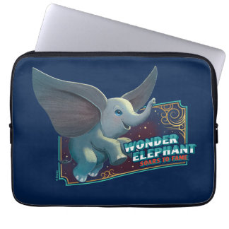 Dumbo | Wonder Elephant Soars To Fame Circus Art Laptop Sleeve