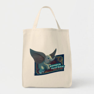 Dumbo Wonder Elephant Soars To Fame Circus Art Tote Bag