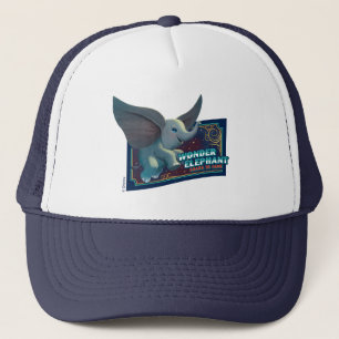 Dumbo   Wonder Elephant Soars To Fame Circus Art Trucker Hat