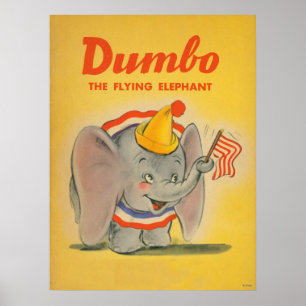 Dumbo Yellow Poster