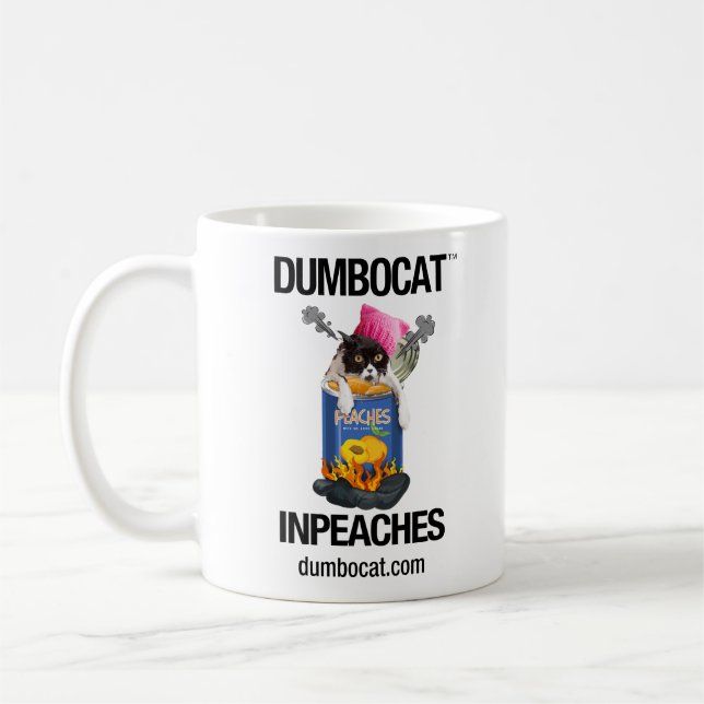 Dumbocat Inpeaches Coffee Mug (Left)