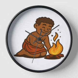 Dumi Fire Keeper Clock