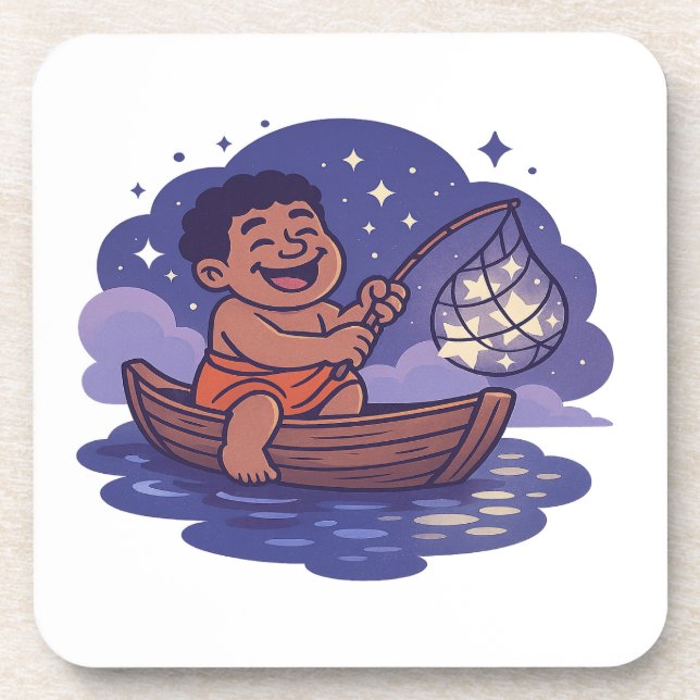 Dumi Fisher of stars Beverage Coaster (Front)