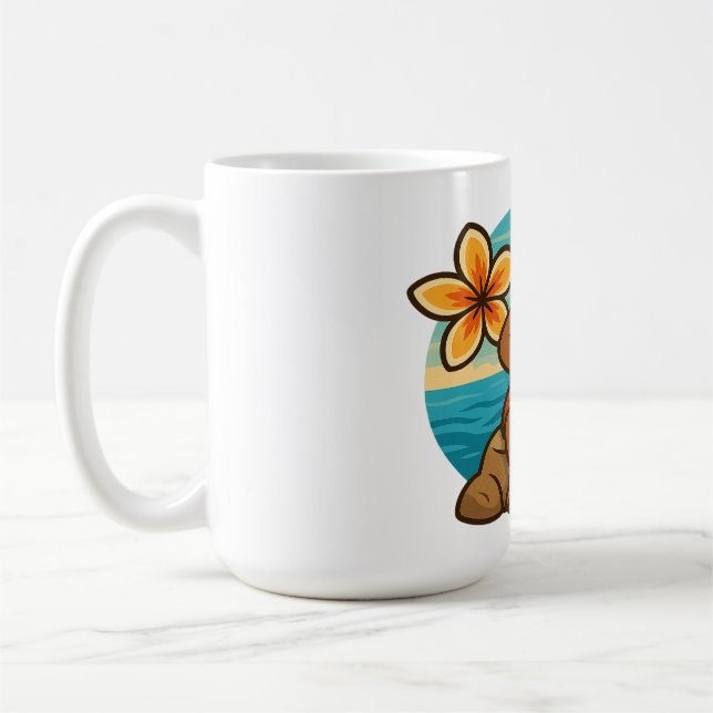 Dumi Ocean Drummer Coffee Mug (Left)