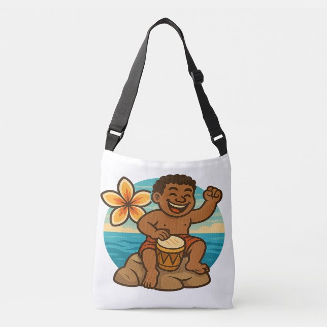 Dumi Ocean Drummer Crossbody Bag (Front)
