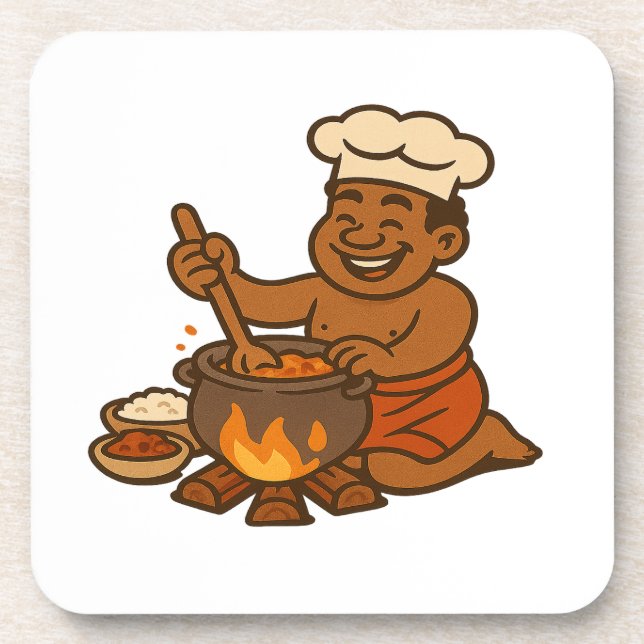 Dumi Village Chef Beverage Coaster (Front)