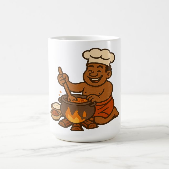 Dumi Village Chef Coffee Mug (Center)