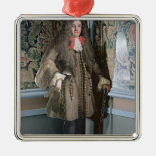 Dummy board figure of a man, c.1690 metal ornament