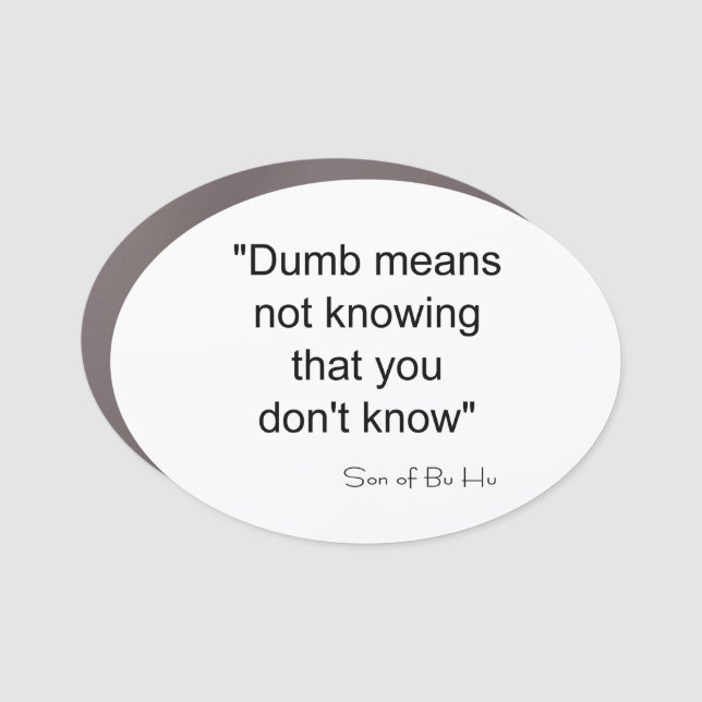 dummy car magnet (Front)