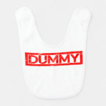 Dummy Stamp Baby Bib