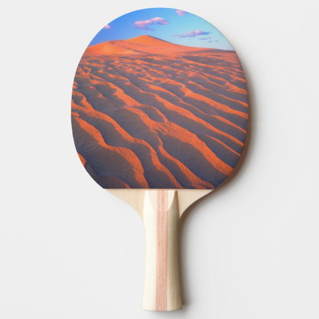 Dumont Dunes, Sand Dunes and Clouds Ping-Pong Paddle (Front)