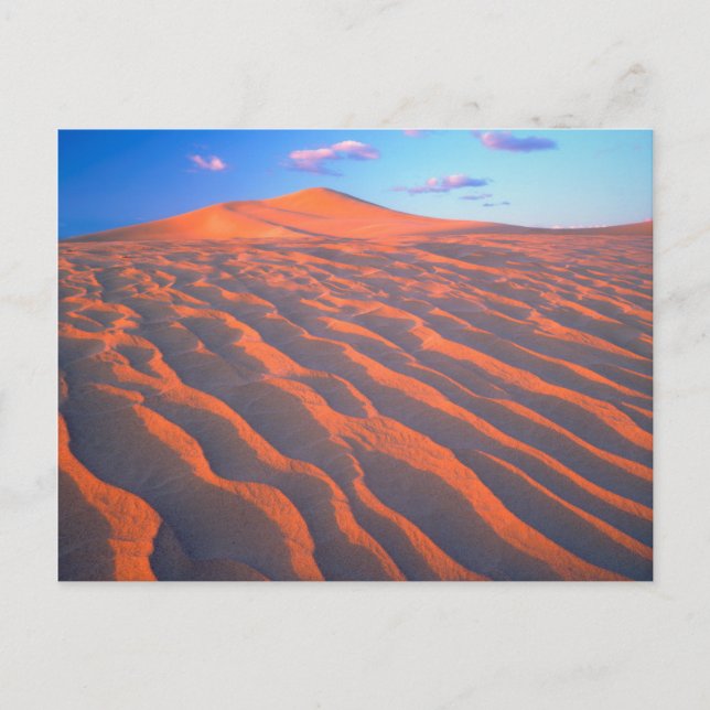 Dumont Dunes, Sand Dunes and Clouds Postcard (Front)