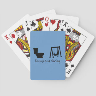 Dump and Swing - Ultimate Frisbee Keychain Poker Cards