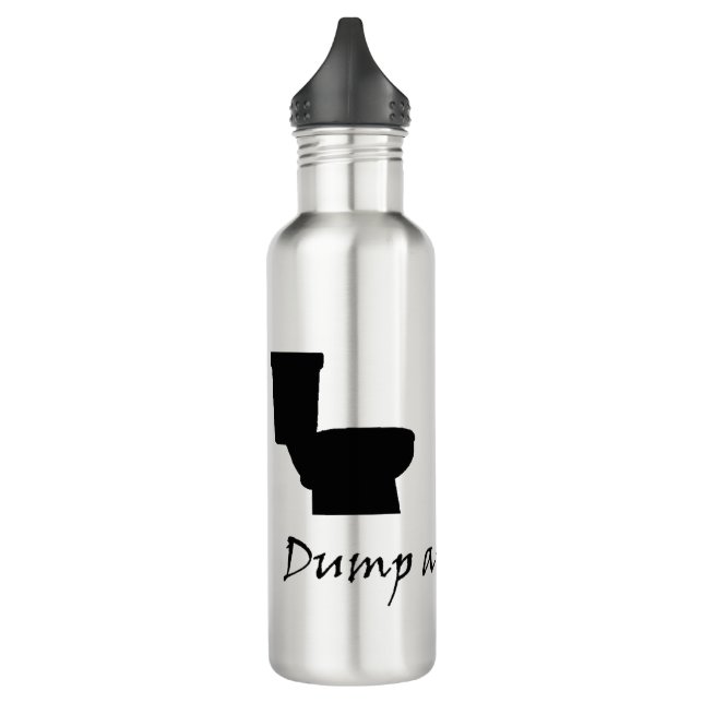 Dump and Swing - Ultimate Frisbee Water Bottle (Left)