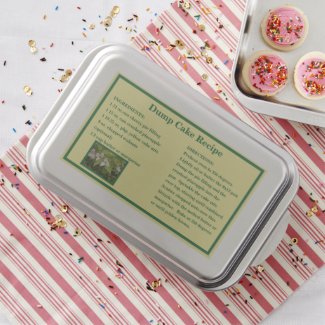 DUMP CAKE RECIPE ON CAKE PAN LID/OR CHOOSE YOUR OW
