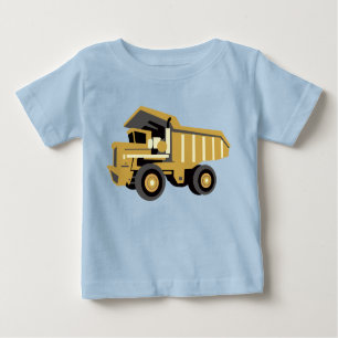 Dump Truck Baby T-Shirt