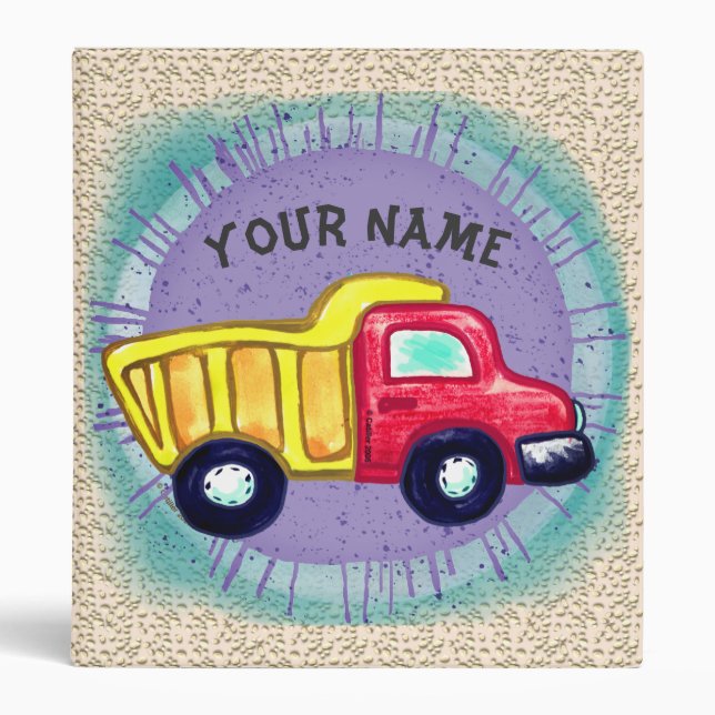 Dump Truck binder (Front)