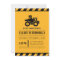 Dump Truck Birthday Party Invites