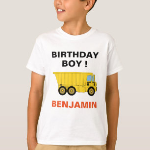 Dump Truck Construction Birthday Party T-Shirt
