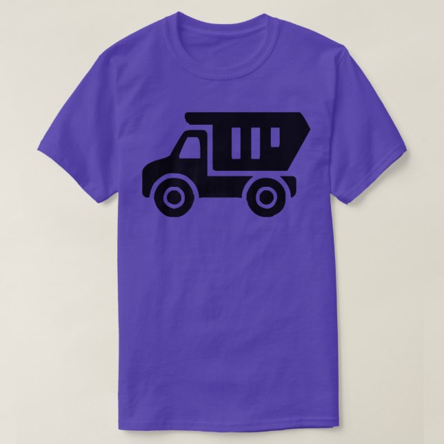 Dump Truck Construction  T-Shirt (Design Front)