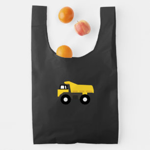 Dump Truck Construction Trucks Reusable Bag