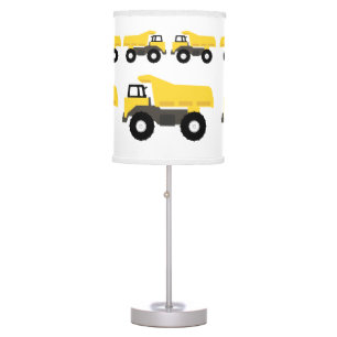 Dump Truck Construction Trucks Table Lamp