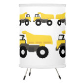 Dump Truck Construction Trucks Tripod Lamp (Left)