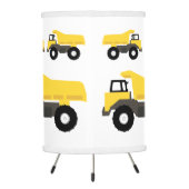Dump Truck Construction Trucks Tripod Lamp (Back)