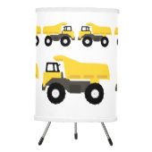 Dump Truck Construction Trucks Tripod Lamp (Front)