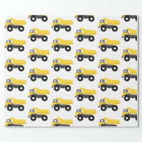 Construction Site Wrapping Paper