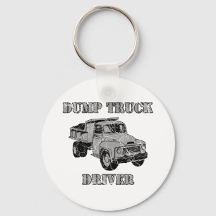 Dump Truck Drivers Keychain