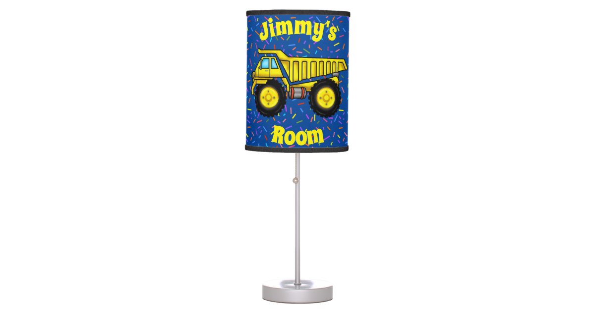 Dump Truck Lamp Zazzle