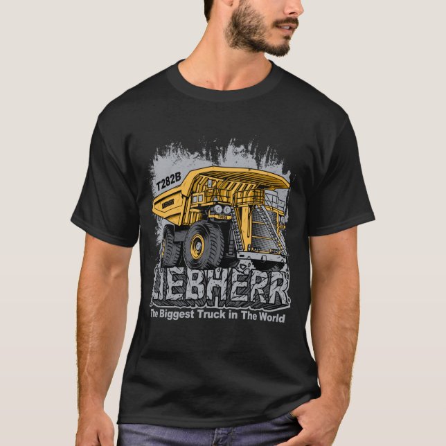 Dump Truck Liebherr T282 T-Shirt (Front)