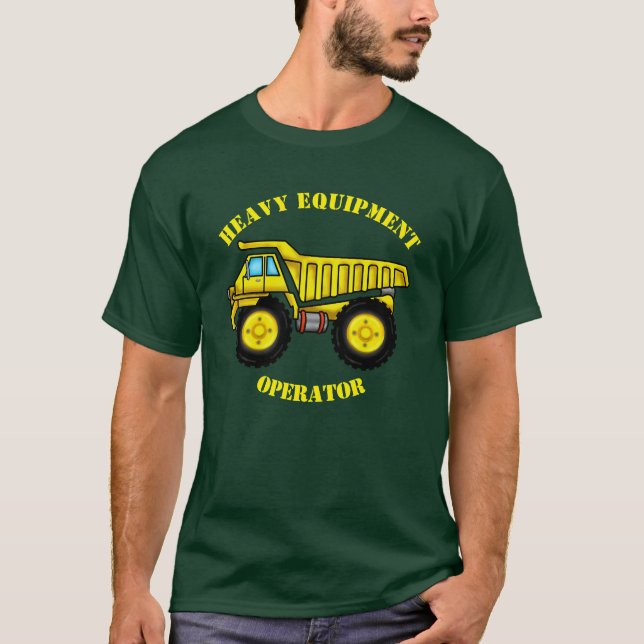 Dump Truck Mens T-Shirt (Front)