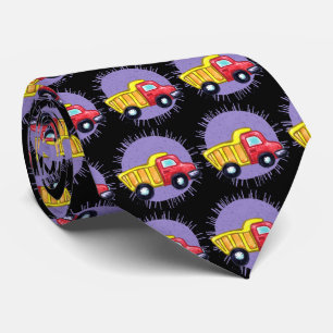 Dump Truck mens tie