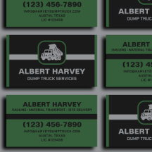 Dump Truck Services Hauling Material Transport