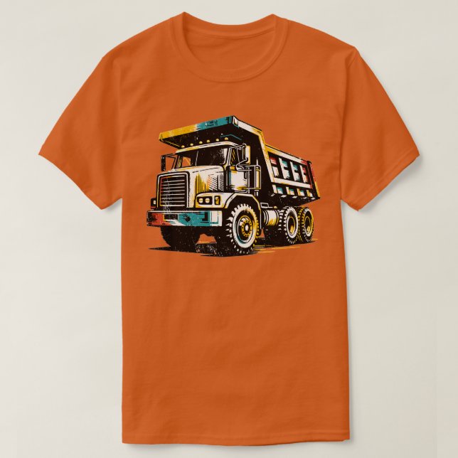 Dump truck T-Shirt (Design Front)