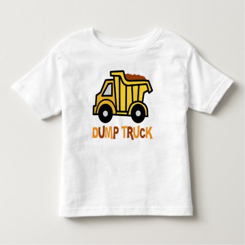 Dump Truck Toddler T_shirt