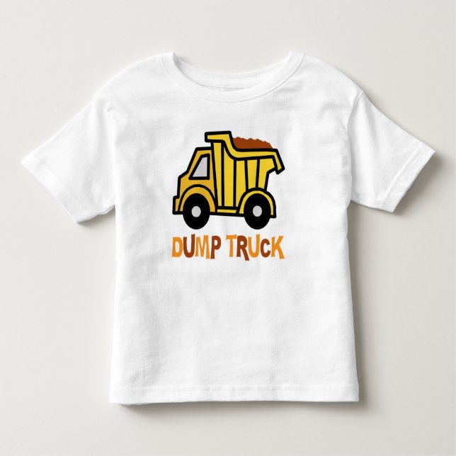 Dump Truck Toddler T-shirt (Front)
