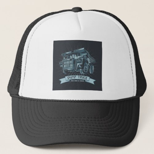 Dump Truck Trucker Hat