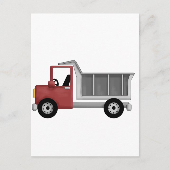 Dump Truck Tshirts and Gifts Postcard (Front)