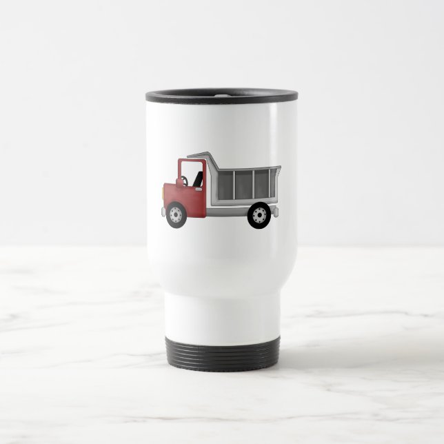 Dump Truck Tshirts and Gifts Travel Mug (Center)