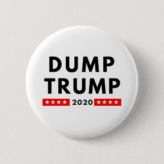 Dump Trump 2020 large button